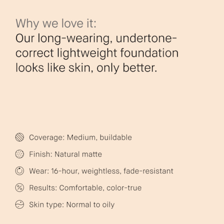 Skin Long-Wear Weightless Foundation SPF 15