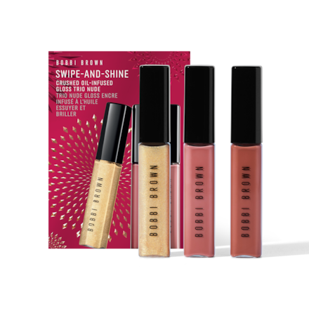 Swipe and Shine Crushed Oil-Infused Gloss Trio