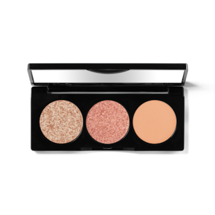 Essential Eye Shadow Trios, Soft Coral, 6g